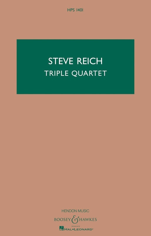 Triple Quartet Study Score
