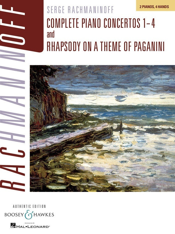 Piano Concertos 1-4 and Rhapsody On A Theme Of Pag (Softcover Book)
