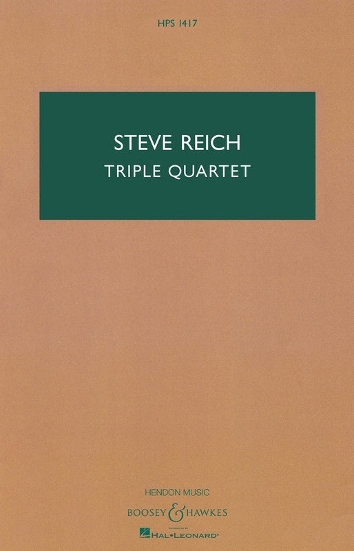 Triple Quartet Version For String Ensemble Study (Music Score)