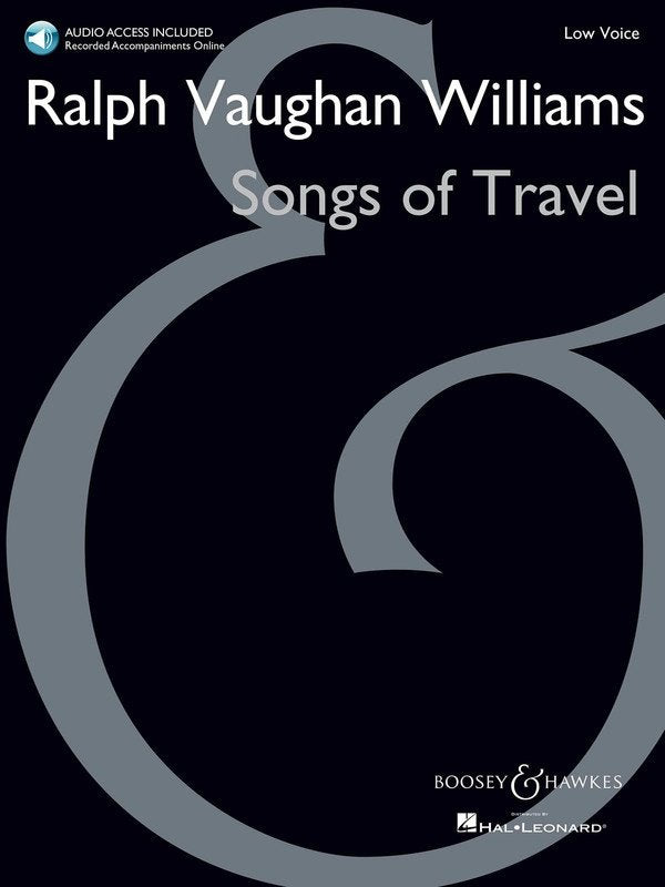 Vaughan Williams Songs of Travel for Low Voice Book with Audio Accompaniment 40 Pages Boosey & Hawkes