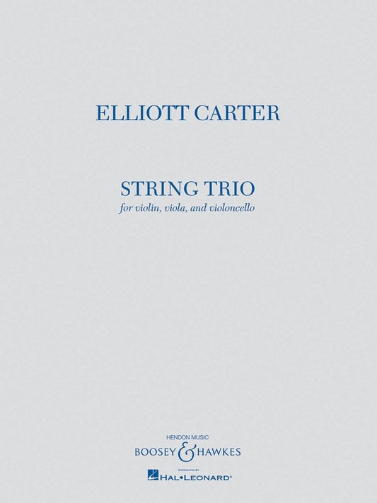 Carter - String Trio (Music Score/Parts)