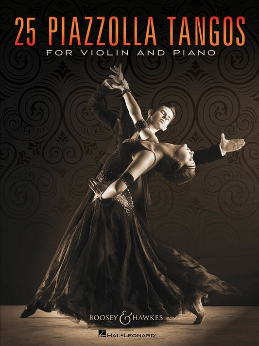 25 Piazzolla Tangos For Violin and Piano (Softcover Book)