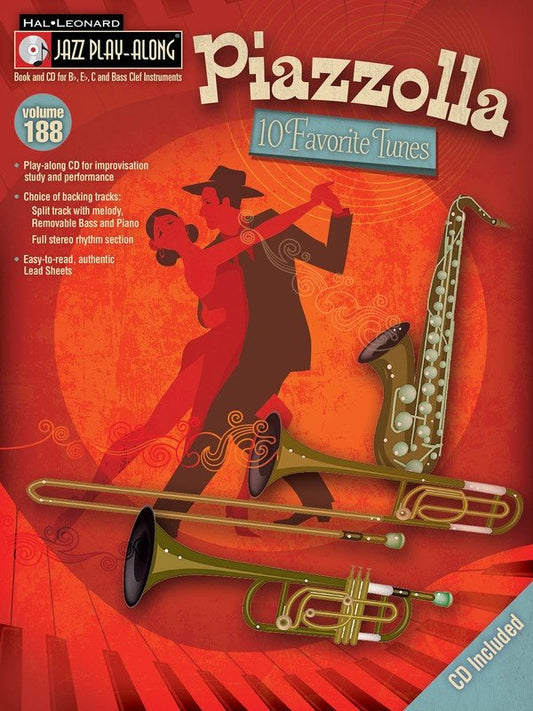 Ten Favorite Tunes Jazz Play-Along Vol. 188 — All Instruments (Boosey & Hawkes Jazz Play-Along)
