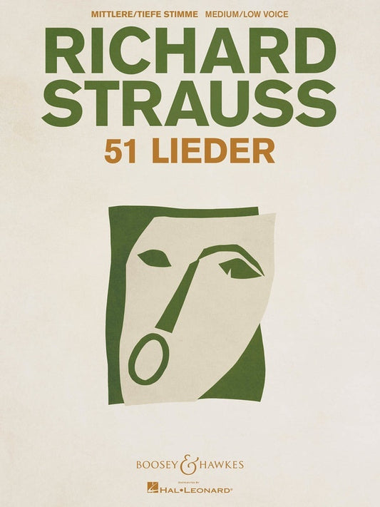 Richard Strauss - 51 Lieder Medium/Low Voice/Piano