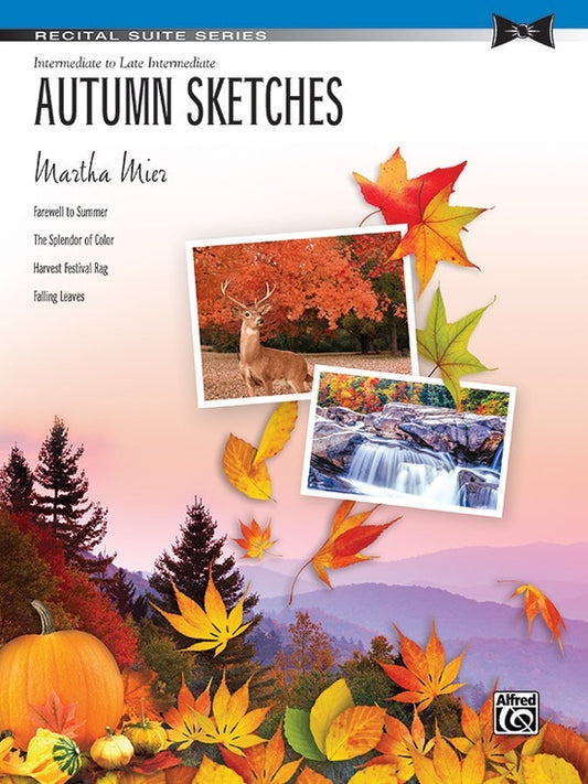 Autumn Sketches Intermediate Piano Solo