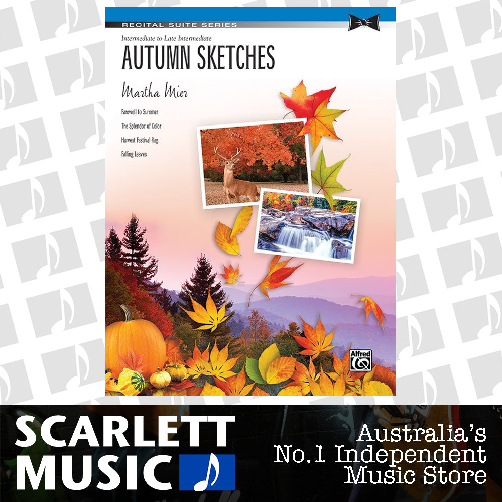 Autumn Sketches Intermediate Piano Solo — view 2