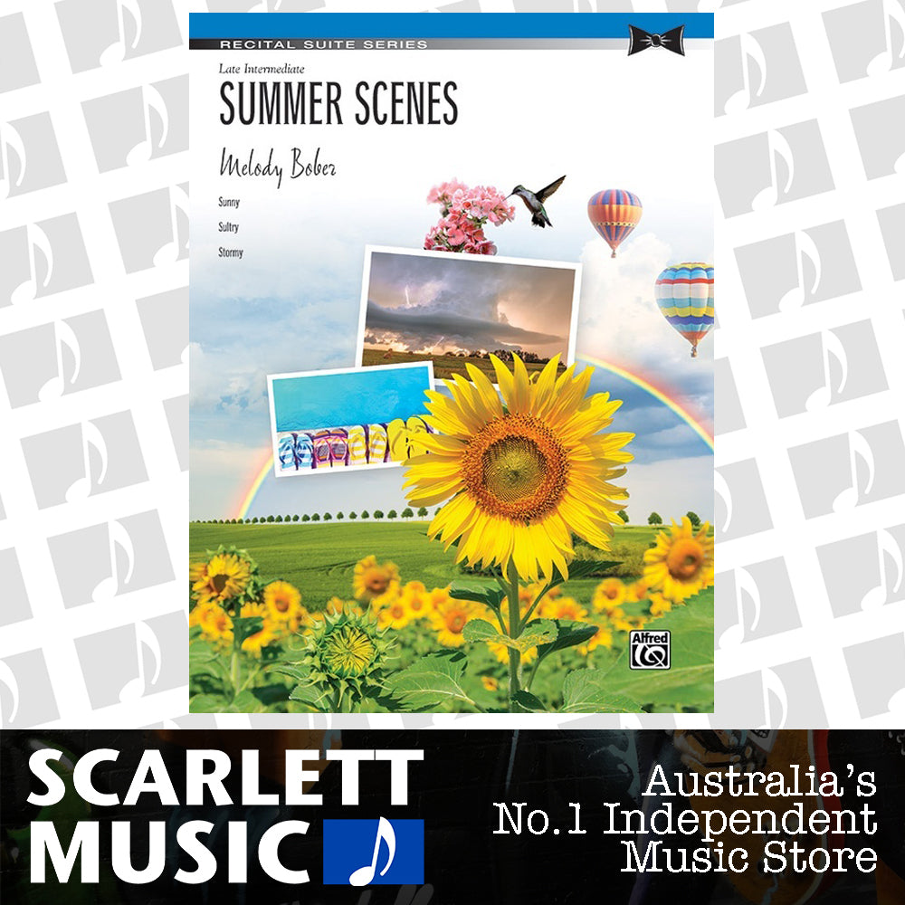 Summer Scenes Late Intermediate Piano Solo — view 2