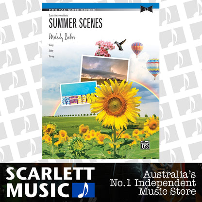 Summer Scenes Late Intermediate Piano Solo — view 2