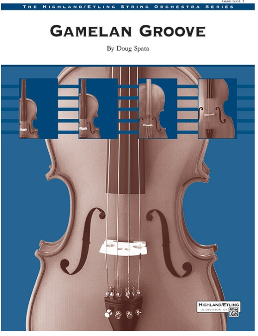 Gamelan Groove by Doug Spata for String Orchestra Sheet Music