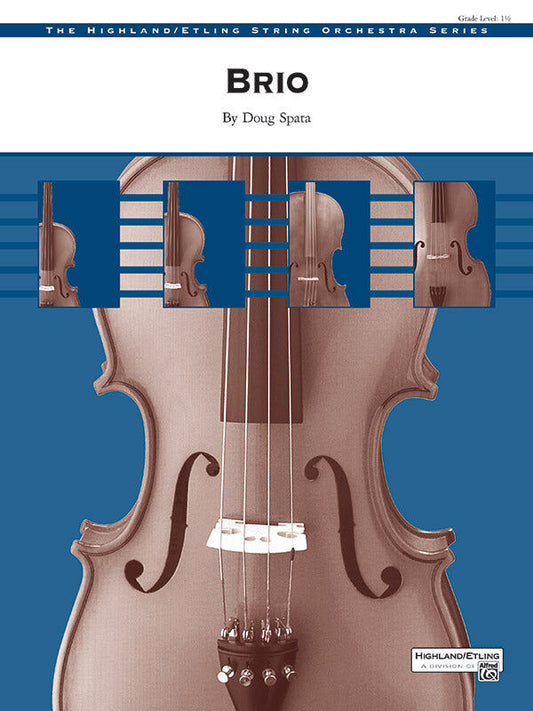 Spata Brio String Orchestra Grade 1.5 Score and Parts
