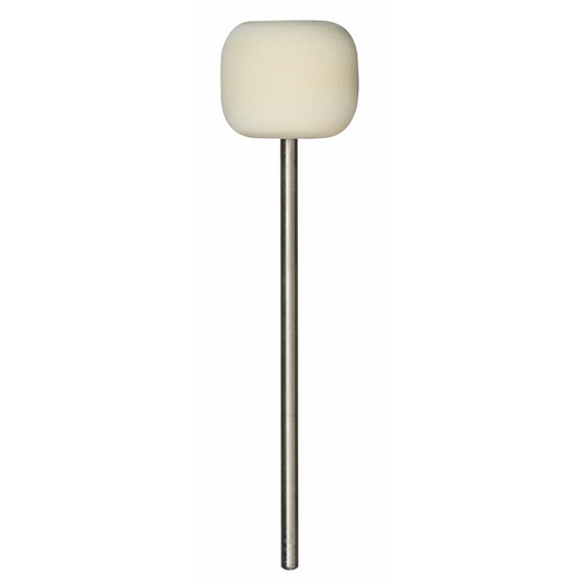 Vater Bass Drum Beater with Hard Felt Head for Low-End Tones and Volume
