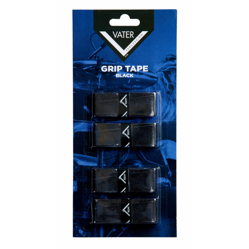 Vater Grip Tape Black - 4 Grips for Drumsticks — view 2