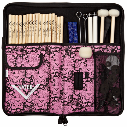 Vater Pink Stick Bag with All-Over Style Print and Multiple Pockets for Accessory Storage — view 2