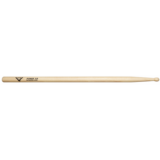 Vater Power 5B Wood Tip Drumsticks - 1/2" Extra Length