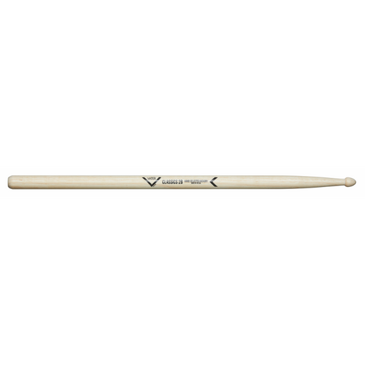 Vater Classics 2B Wood Drumsticks with Acorn Tip