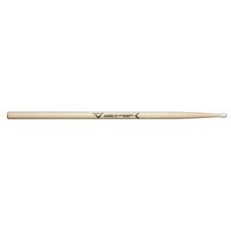 Vater Classics 7A Nylon Drumsticks with Teardrop Tip