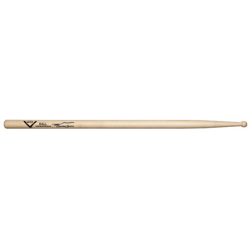 Vater Cymbal Ball Wood Tip Drumsticks - 5A Grip, Sugar Maple, Bright Ping Tones