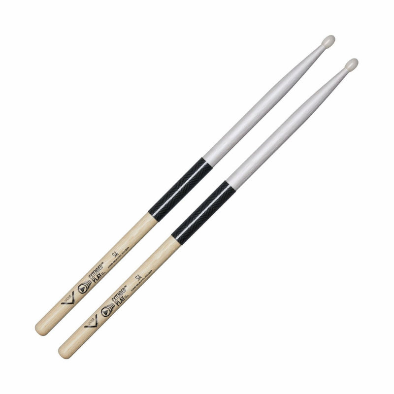 Vater Extended Play 5A Drumsticks with Nylon Tip and Stick Shield Technology