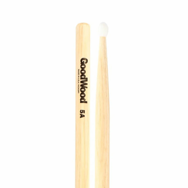 Vater Goodwood 5A Nylon Tip American Hickory Drumsticks