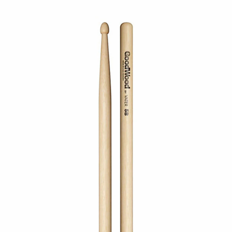 Vater Goodwood 5B Wood Tip American Hickory Drumsticks