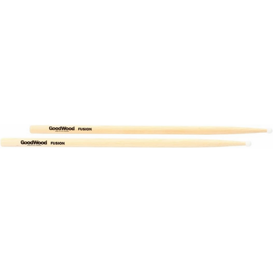 Vater Goodwood Fusion Nylon Tip Drumsticks - American Hickory, Durable, Budget-Friendly