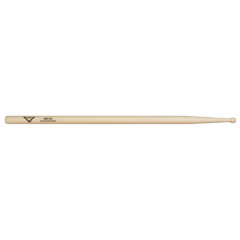 Vater Keg 5A Drumsticks with Barrel Tip for Defined Cymbal Articulation