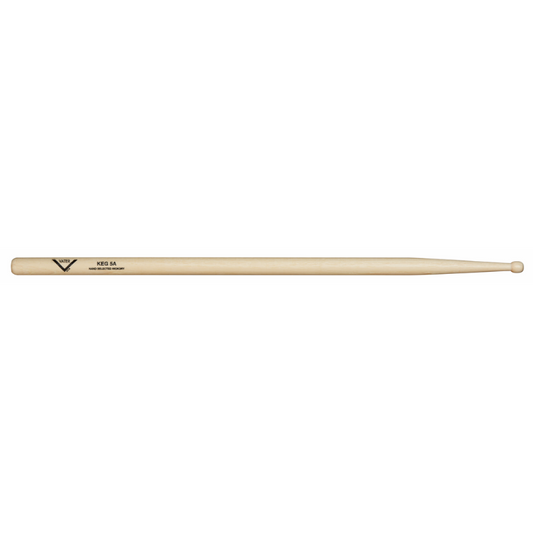 Vater Keg 5A Drumsticks with Barrel Tip for Defined Cymbal Articulation
