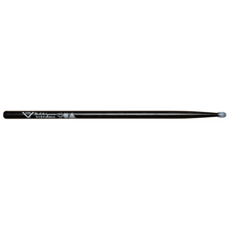 Vater Mike Wengren Model Drumsticks - 5B/2B Size, Oval Nylon Tip, Black Stain Finish