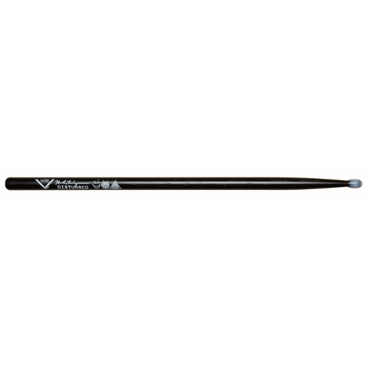 Vater Mike Wengren Model Drumsticks - 5B/2B Size, Oval Nylon Tip, Black Stain Finish