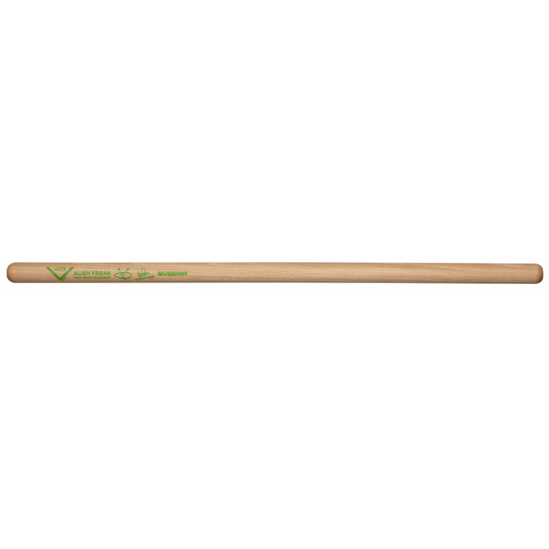 Vater Morgan Rose Alien Freak Drumstick - Double Butt-End, Dark Hickory, No Finish, Comfortable Sanded Feel
