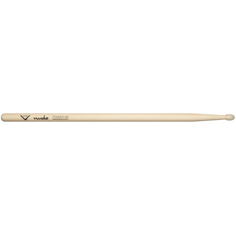 Vater Nude Series Power 5B Nylon Tip Drumsticks