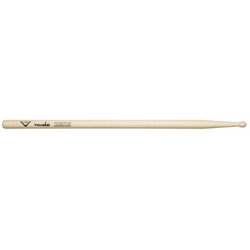 Vater Nude Series Power 5B Wood Tip Drumsticks