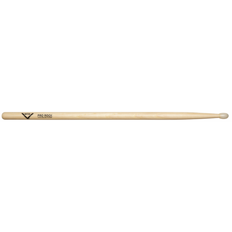 Vater Pro Rock Nylon Tip Drumsticks - Slightly Under 5A Grip, Oval Tip