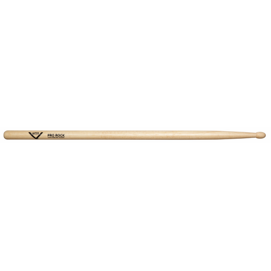 Vater Pro Rock Drumsticks with Wood Tip, Slightly Under 5A Grip, Oval Tip
