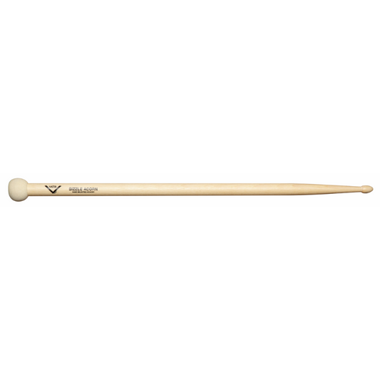 Vater Sizzle Fusion Acorn Drum Stick with Hard Felt Mallet Head, Hickory