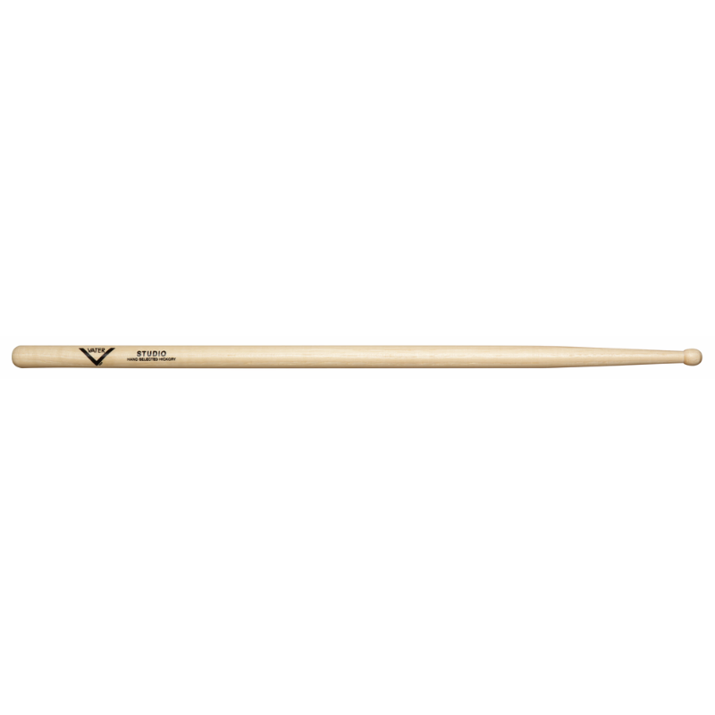 Vater Studio Wood Tip Drumsticks - Barrel-Shaped Tip, 7A Grip Size