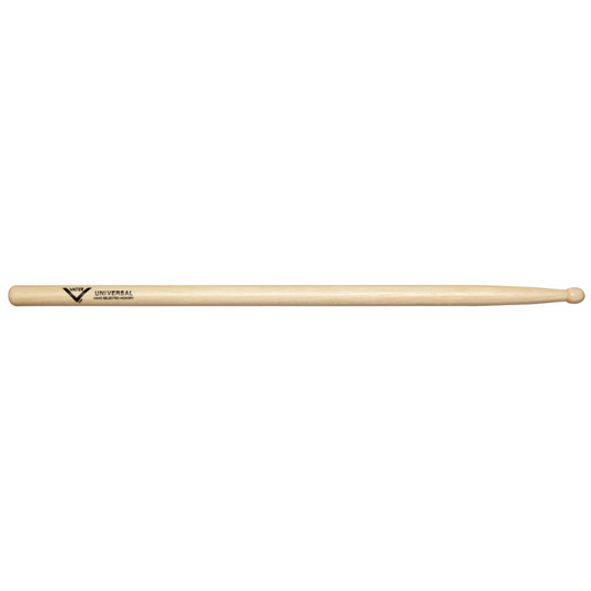 Vater Universal Wood Tip Drumsticks - Sturdy Neck, Rounded Oval Style Tip