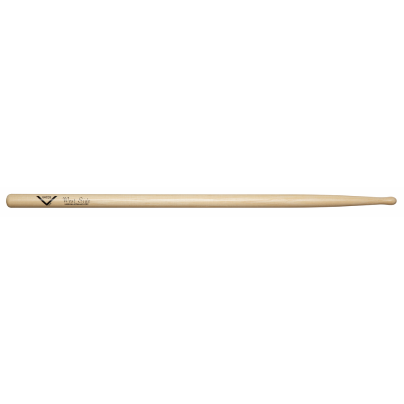 Vater West Side Drum Stick - Medium Grip, Oval Tip, Unique Sound Dynamic