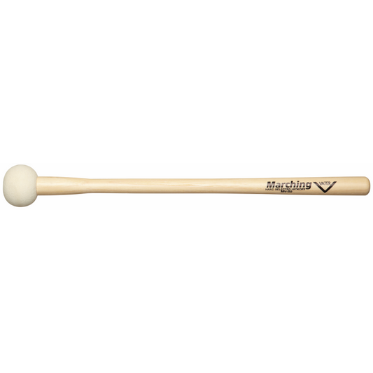 Vater Marching Bass Drum Mallet MV-B2 for 20-22" Drums, Tapered Handle 0.780" to 0.600" to 0.790"