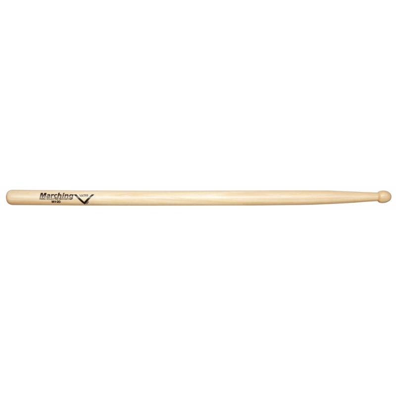 Vater Marching Sticks MV20 - Smaller Length, Diameter, and Weight, Ideal for Indoor Percussion and Tenor Drums