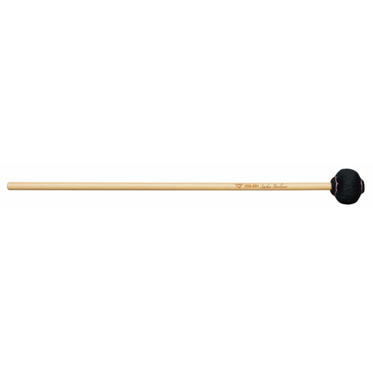 Vater Sasha Berliner Signature Vibraphone Mallet with Rattan Handle and Black Multi-Ply Cord