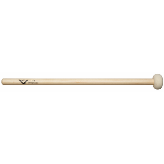 Vater Timpani Mallet T1 Hard Ultra Staccato with Straight Shaft