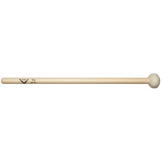 Vater Timpani Mallet T2 Medium Hard Staccato with Straight Shaft