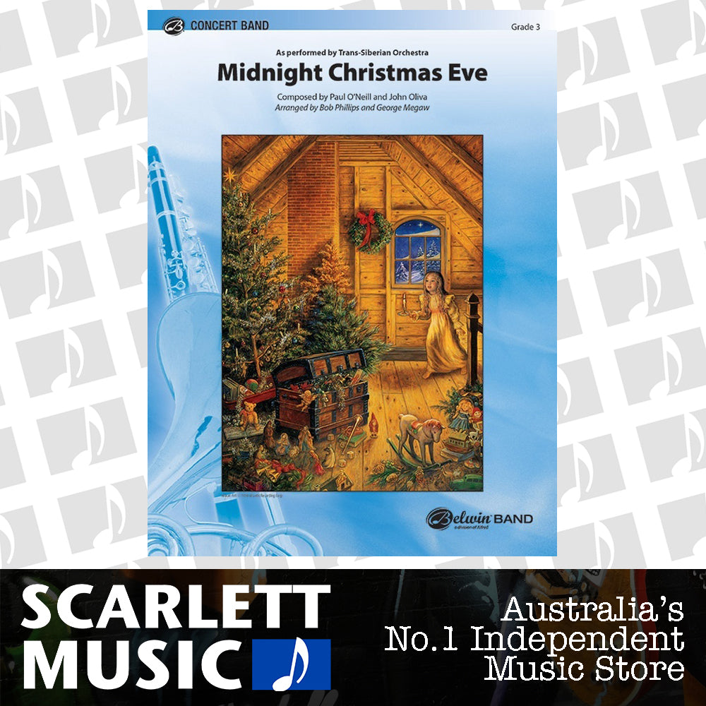 Midnight Christmas Eve Concert Band Gr 3 — view 2