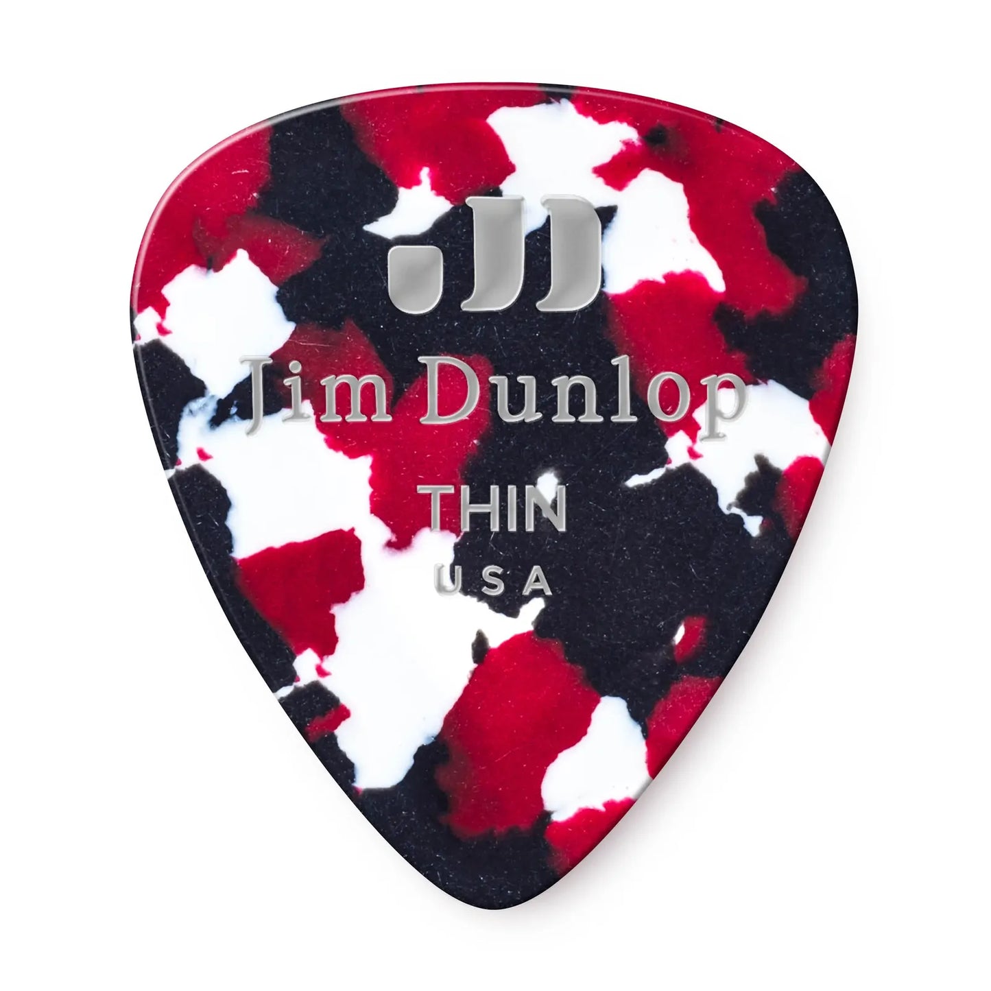 Jim Dunlop Confetti Classics Thin Guitar Pick LIGHT  (Single)