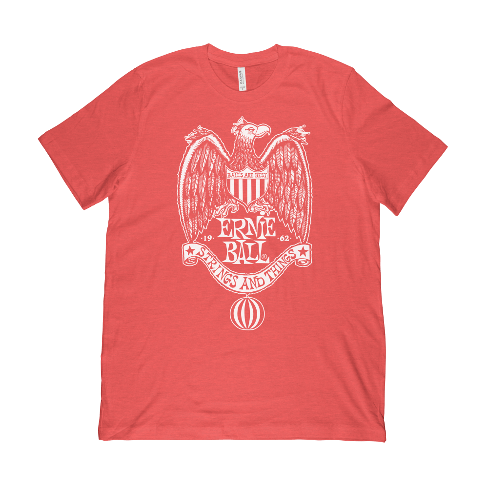 Ernie Ball 1962 Strings & Things Red T-Shirt MD