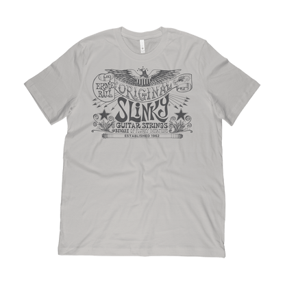 Ernie Ball Original Slinky Silver T-Shirt LG
