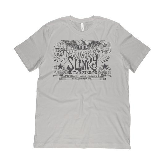 Ernie Ball Original Slinky Silver T-Shirt 2XL