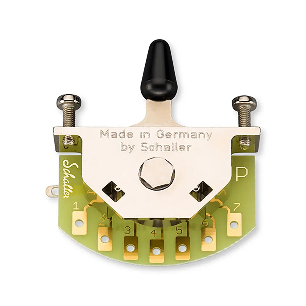 Schaller Megaswitch P 5-Position Switch 15310004 Nickel Surface