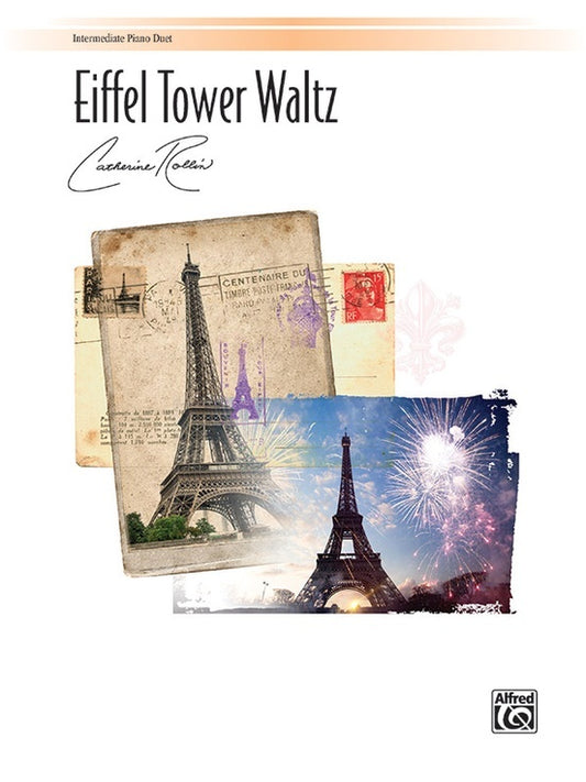 Eiffel Tower Waltz Intermediate Piano Duet 1P4H